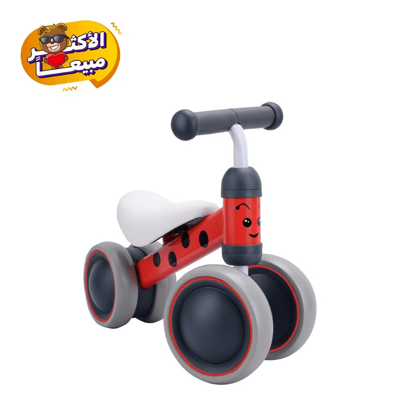 BOLDCUBE Baby Balance Bike Ladybird
