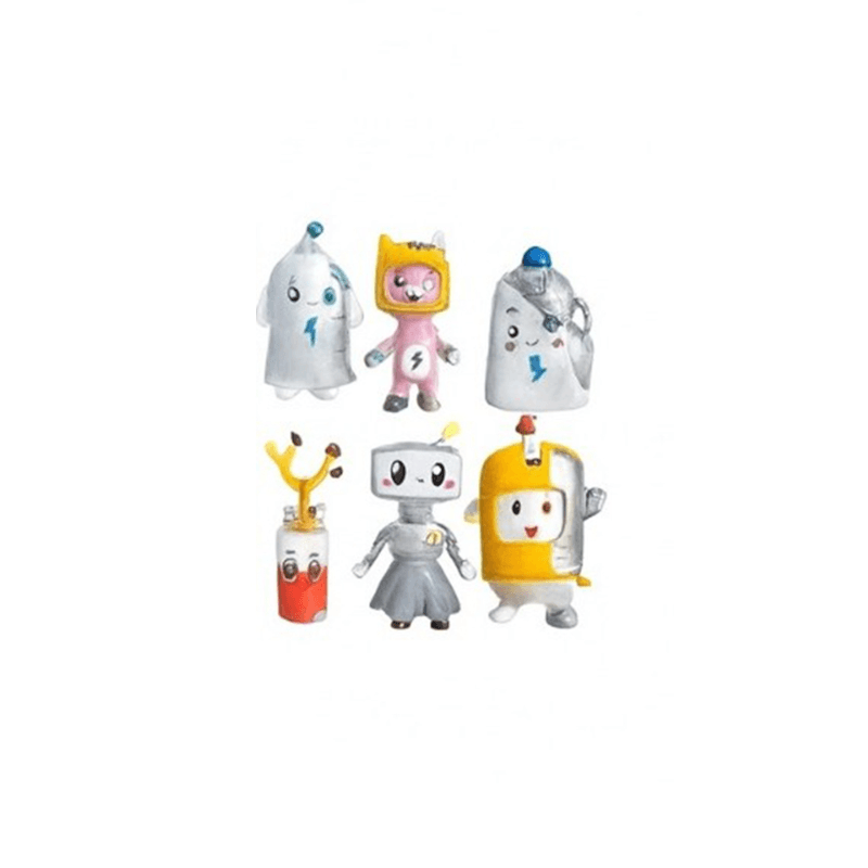 LANKYBOX 6pcs Lankybox Robotic Anime Figures thumbnail 2