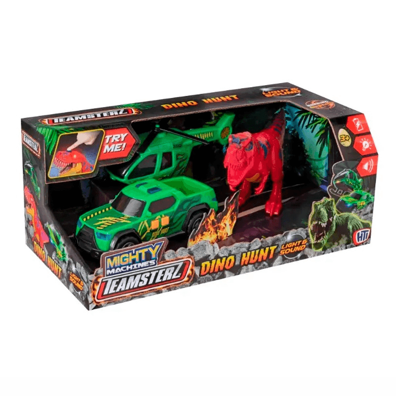 Teamsterz - Mighty Machines Light & Sound Dino Hunt thumbnail 5